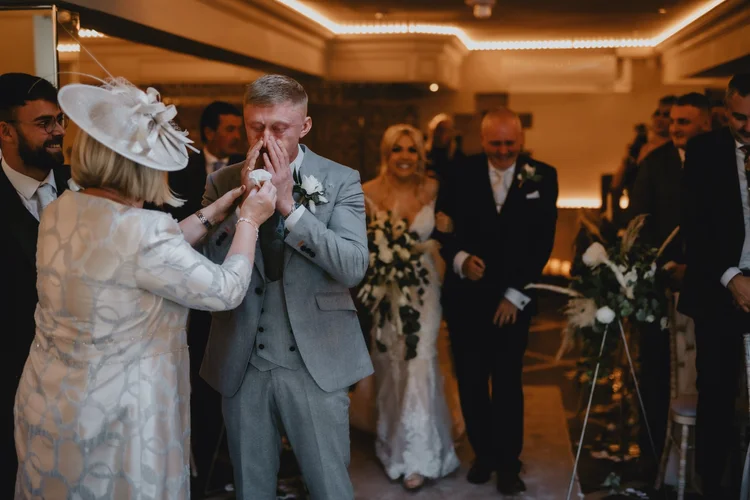 Chelsea and Connor's wedding at Whitley Hall, Sheffield — photo 29 of 80