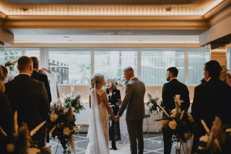 Chelsea and Connor's wedding at Whitley Hall, Sheffield — photo 31 of 80