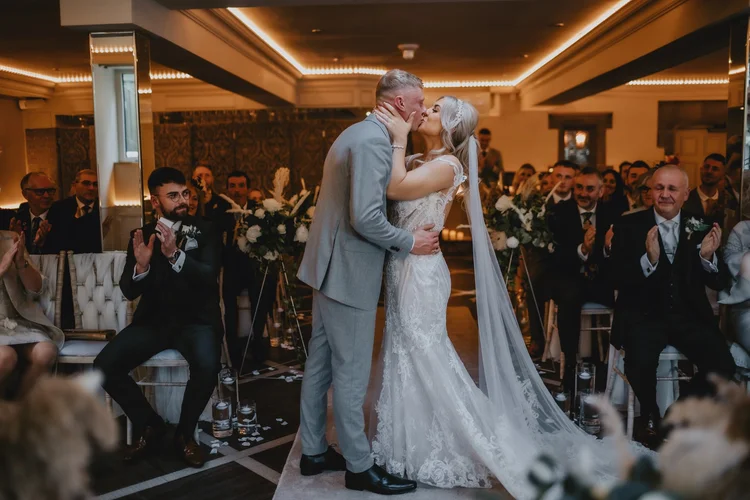 Chelsea and Connor's wedding at Whitley Hall, Sheffield — photo 33 of 80
