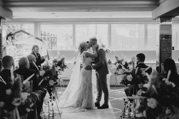 Chelsea and Connor's wedding at Whitley Hall, Sheffield — photo 34 of 80