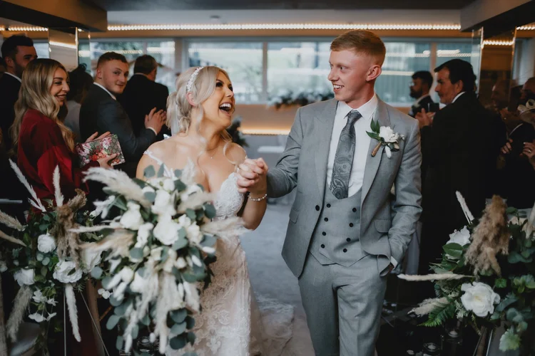 Chelsea and Connor's wedding at Whitley Hall, Sheffield — photo 37 of 80