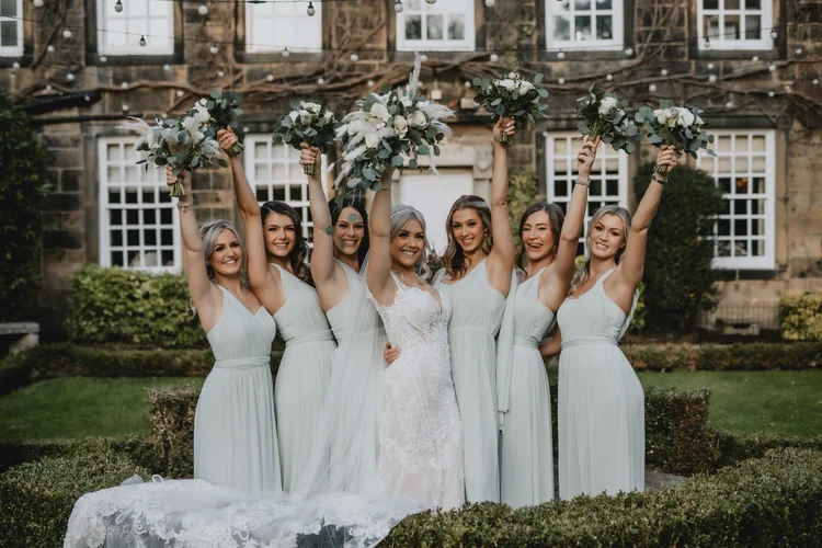 Chelsea and Connor's wedding at Whitley Hall, Sheffield — photo 45 of 80