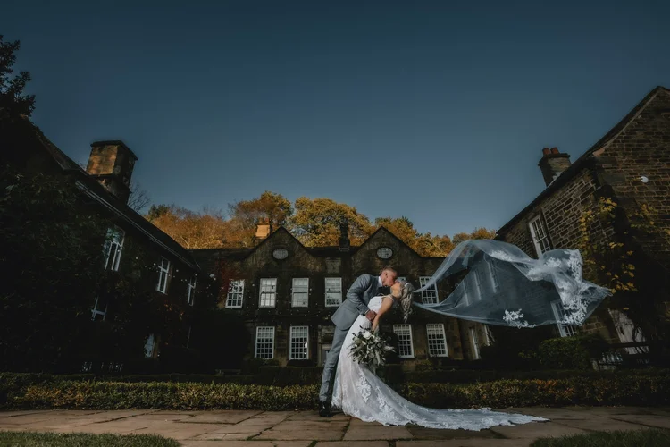 Chelsea and Connor's wedding at Whitley Hall, Sheffield — photo 48 of 80