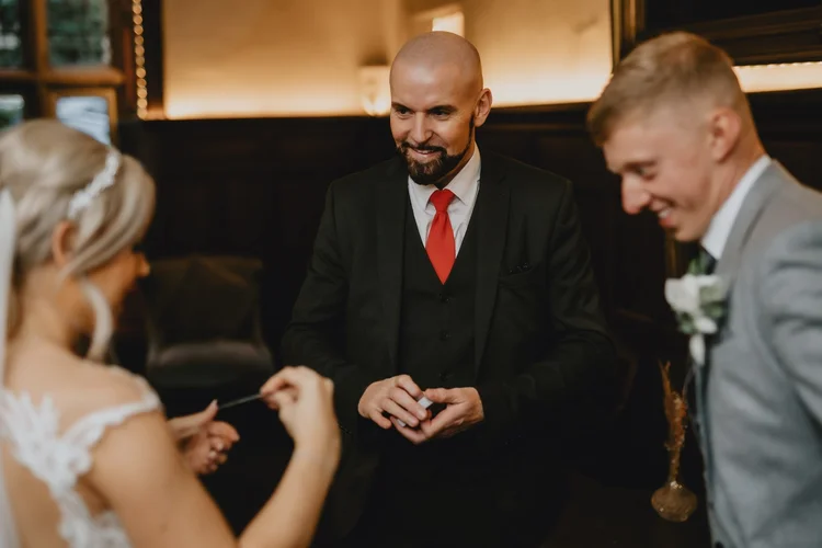 Chelsea and Connor's wedding at Whitley Hall, Sheffield — photo 64 of 80