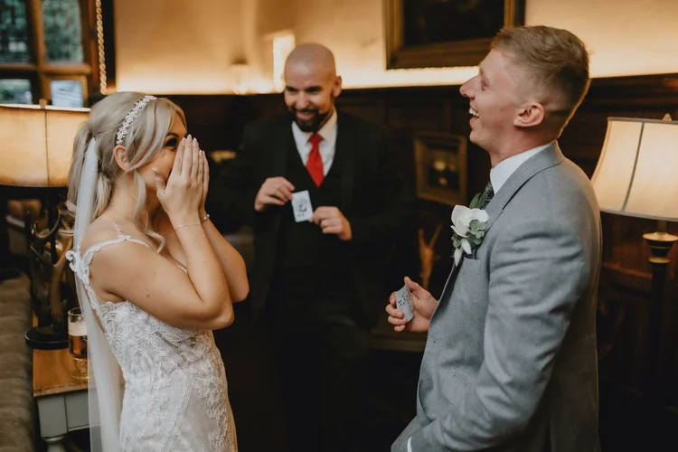 Chelsea and Connor's wedding at Whitley Hall, Sheffield — photo 65 of 80