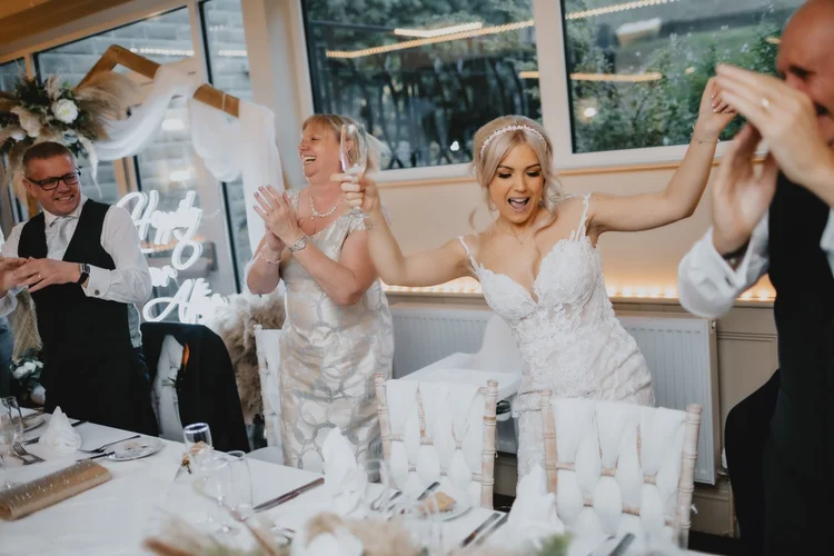 Chelsea and Connor's wedding at Whitley Hall, Sheffield — photo 66 of 80