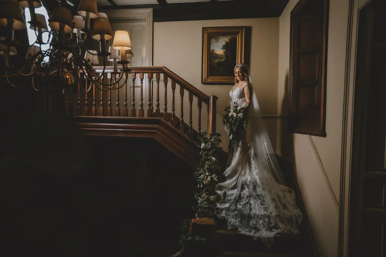 Chelsea and Connor's wedding at Whitley Hall, Sheffield — photo 68 of 80
