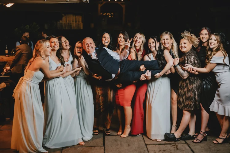 Chelsea and Connor's wedding at Whitley Hall, Sheffield — photo 70 of 80