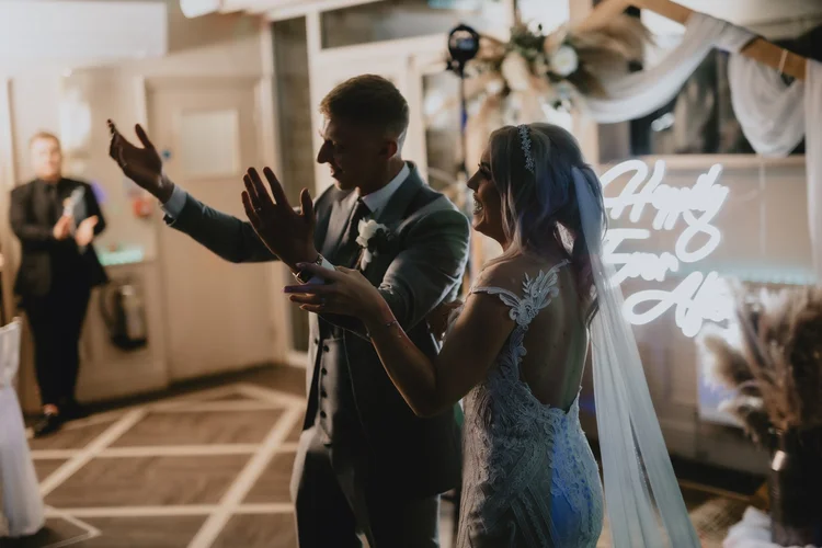 Chelsea and Connor's wedding at Whitley Hall, Sheffield — photo 75 of 80