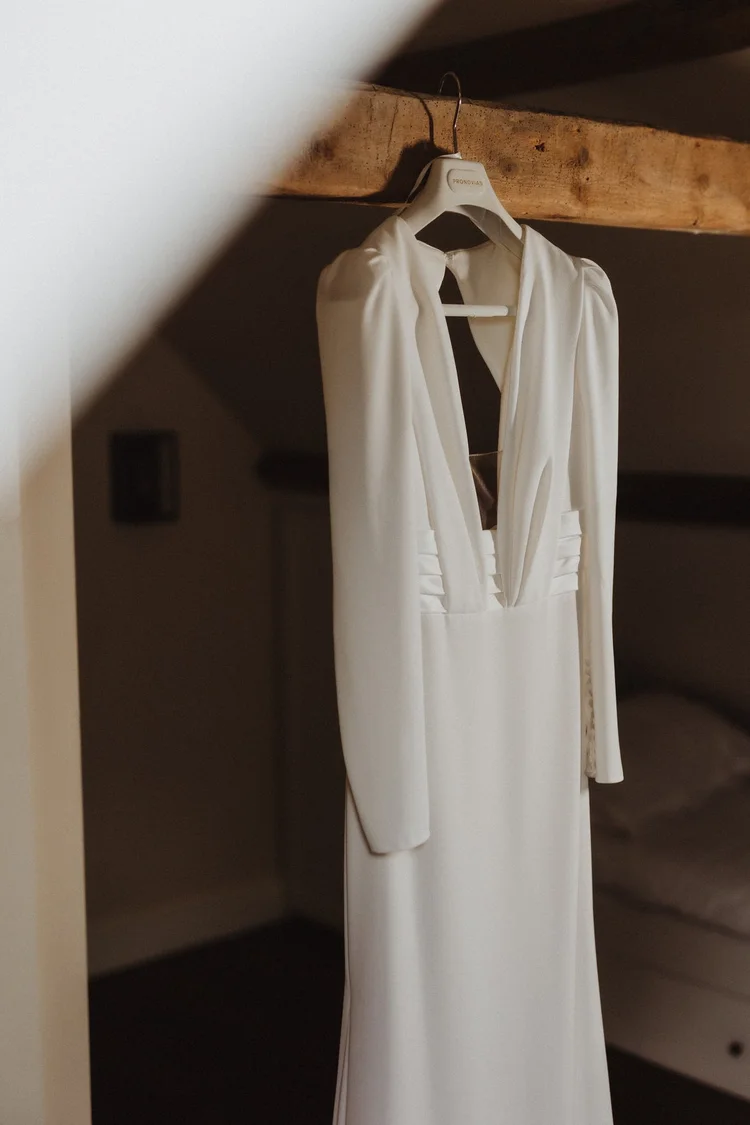 Hollie and Ed's winter wedding at Middleton Lodge, North Yorkshire — photo 5 of 72