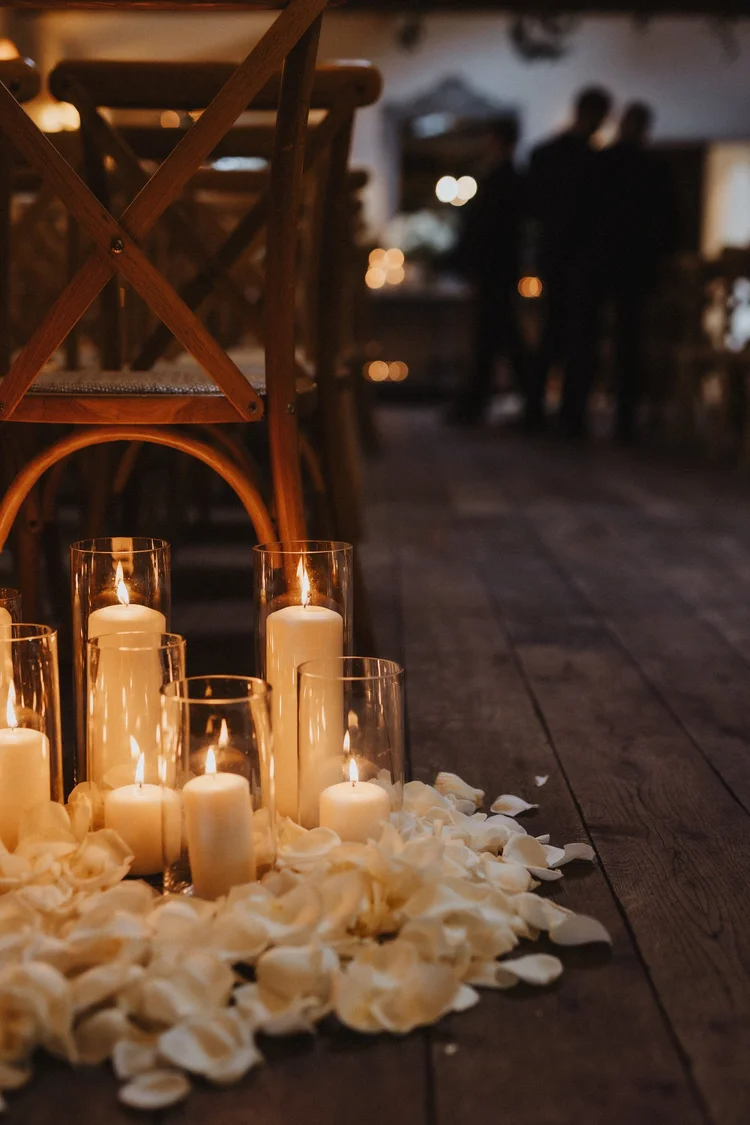 Hollie and Ed's winter wedding at Middleton Lodge, North Yorkshire — photo 23 of 72