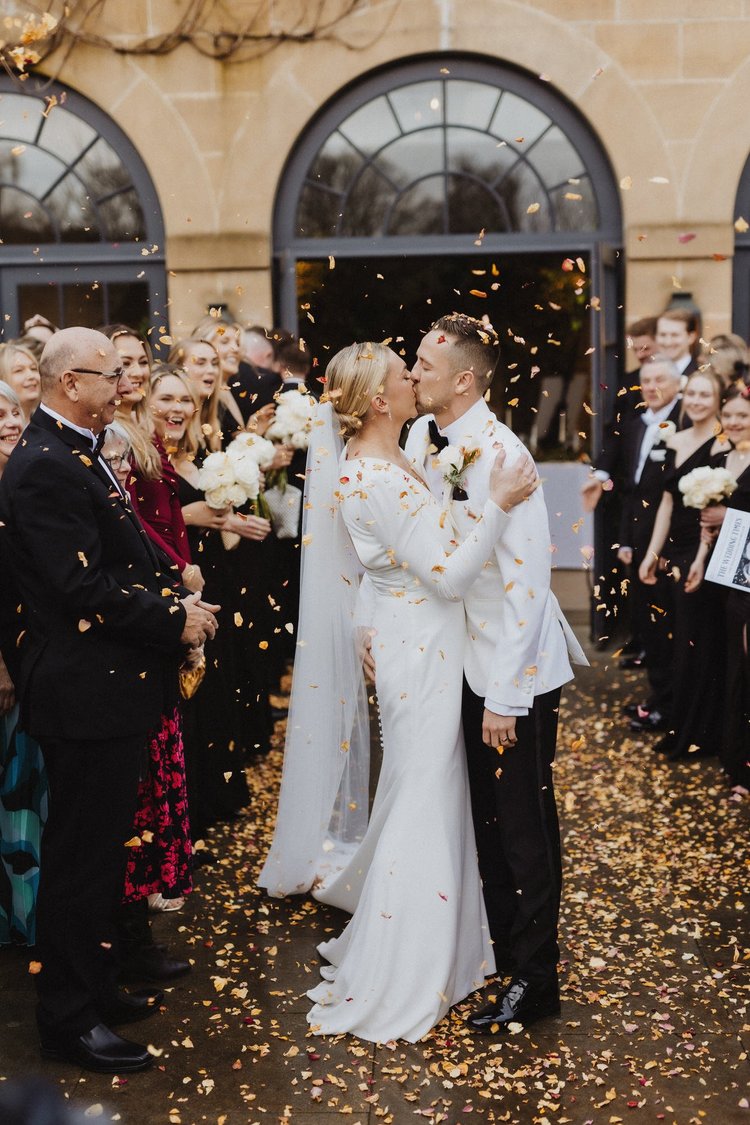 Hollie and Ed's winter wedding at Middleton Lodge, North Yorkshire — photo 31 of 72