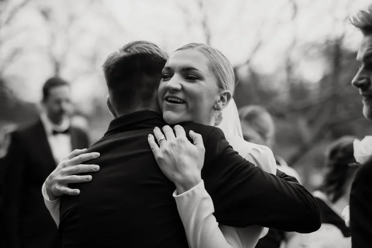 Hollie and Ed's winter wedding at Middleton Lodge, North Yorkshire — photo 33 of 72