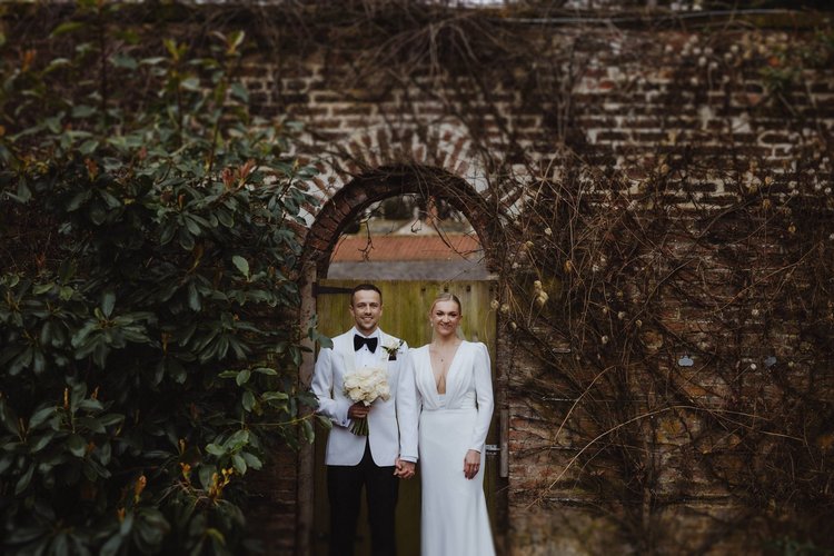 Hollie and Ed's winter wedding at Middleton Lodge, North Yorkshire — photo 43 of 72