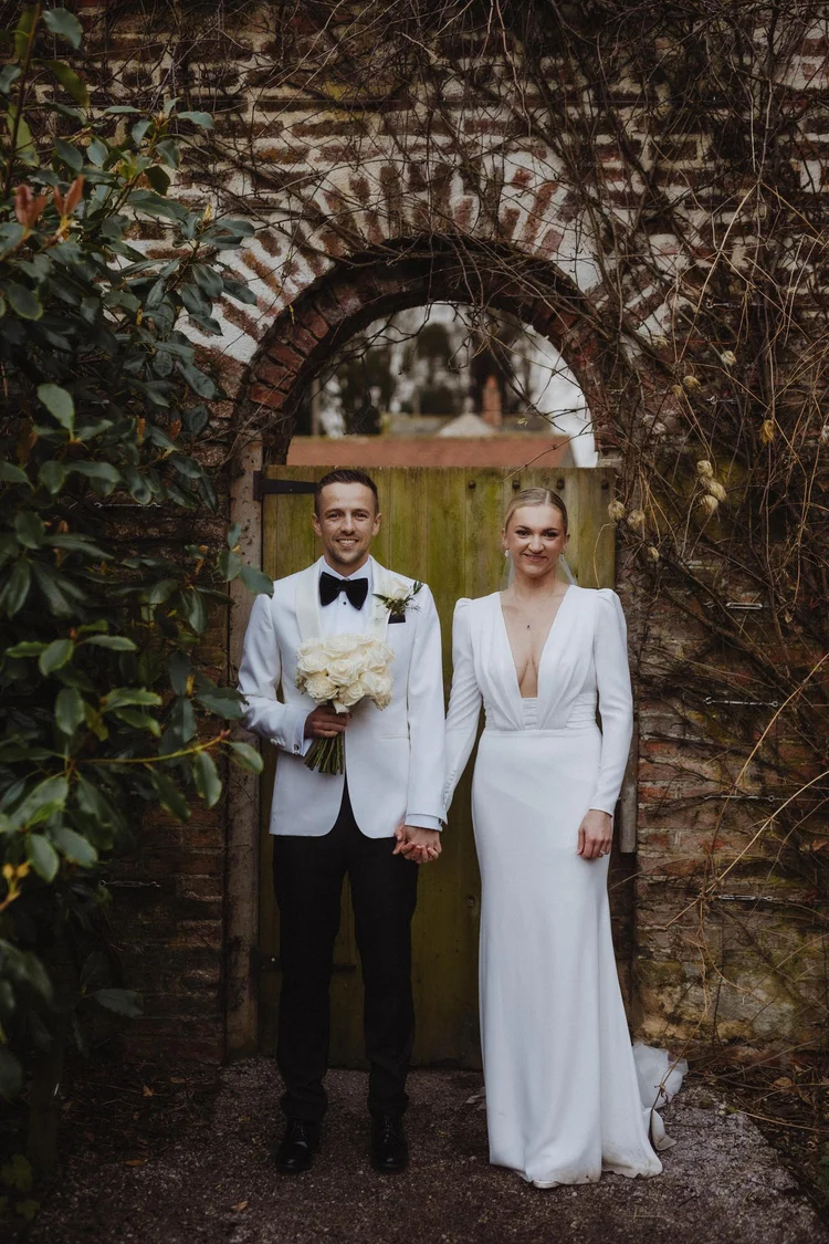 Hollie and Ed's winter wedding at Middleton Lodge, North Yorkshire — photo 44 of 72