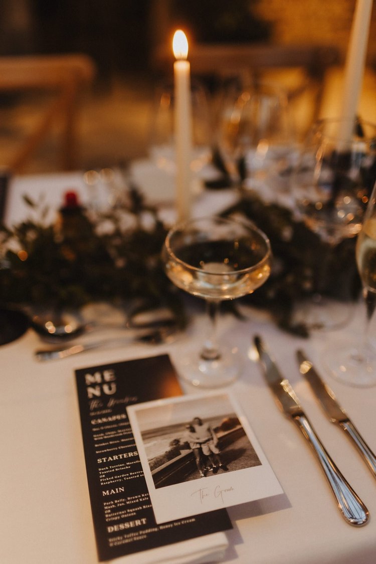 Hollie and Ed's winter wedding at Middleton Lodge, North Yorkshire — photo 49 of 72
