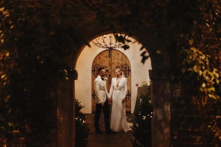 Hollie and Ed's winter wedding at Middleton Lodge, North Yorkshire — photo 51 of 72