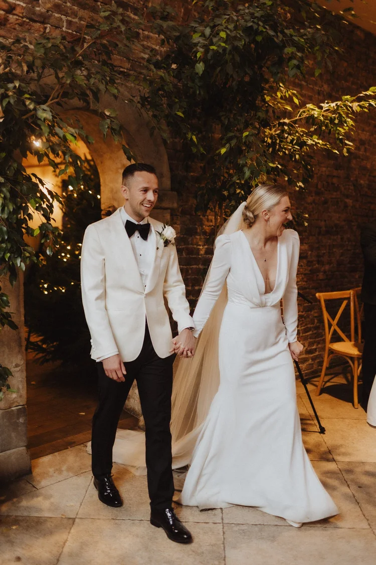 Hollie and Ed's winter wedding at Middleton Lodge, North Yorkshire — photo 52 of 72
