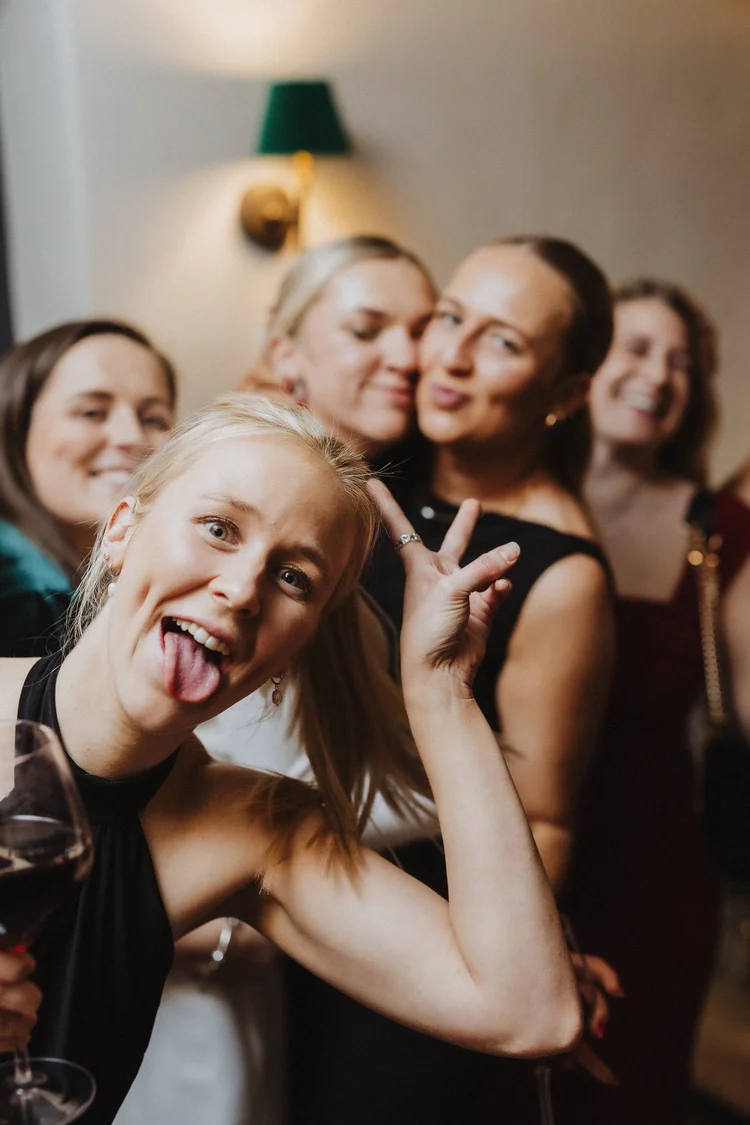 Hollie and Ed's winter wedding at Middleton Lodge, North Yorkshire — photo 58 of 72