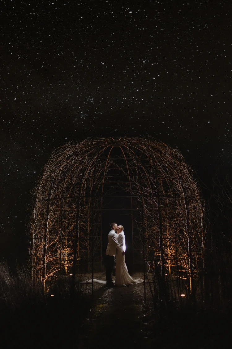 Hollie and Ed's winter wedding at Middleton Lodge, North Yorkshire — photo 59 of 72