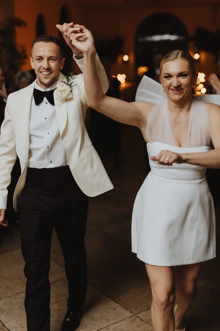 Hollie and Ed's winter wedding at Middleton Lodge, North Yorkshire — photo 65 of 72