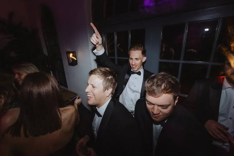 Hollie and Ed's winter wedding at Middleton Lodge, North Yorkshire — photo 71 of 72