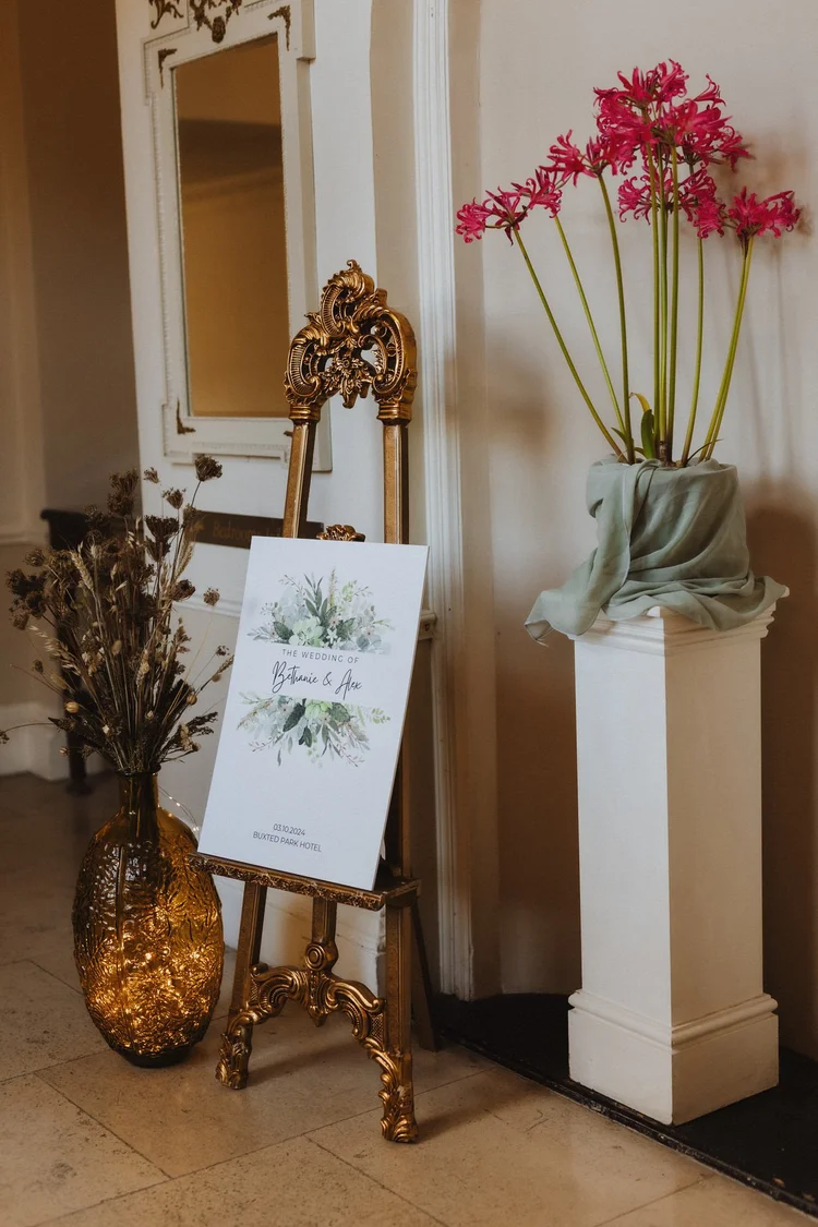 Beth and Alex's wedding at Buxted Park, East Sussex — photo 12 of 140