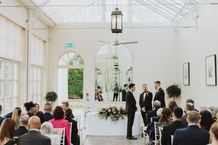 Beth and Alex's wedding at Buxted Park, East Sussex — photo 33 of 140