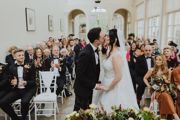 Beth and Alex's wedding at Buxted Park, East Sussex — photo 39 of 140