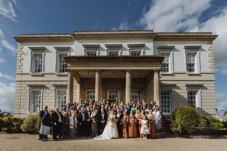 Beth and Alex's wedding at Buxted Park, East Sussex — photo 44 of 140