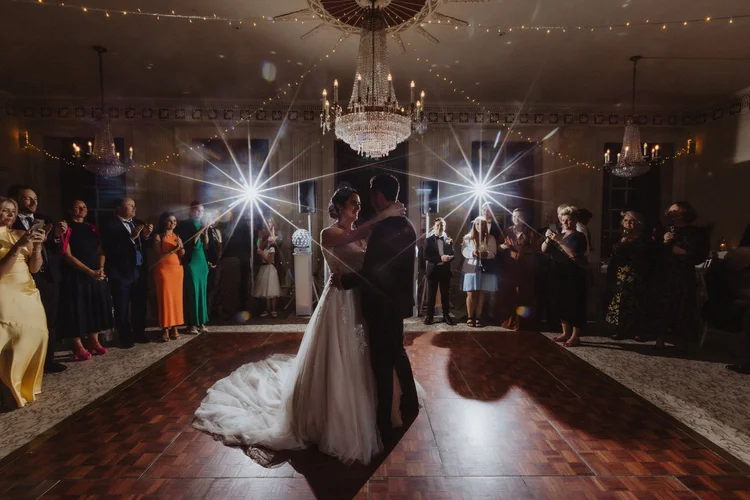 Beth and Alex's wedding at Buxted Park, East Sussex — photo 125 of 140