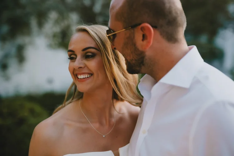 Lydia and Mitch's clifftop wedding at Casa La Vista, Ibiza — photo 18 of 22