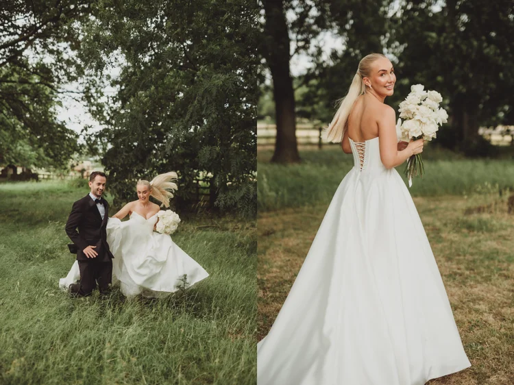 Olivia and Mason's wedding at Unique Occasions, Loversall — photo 14 of 20