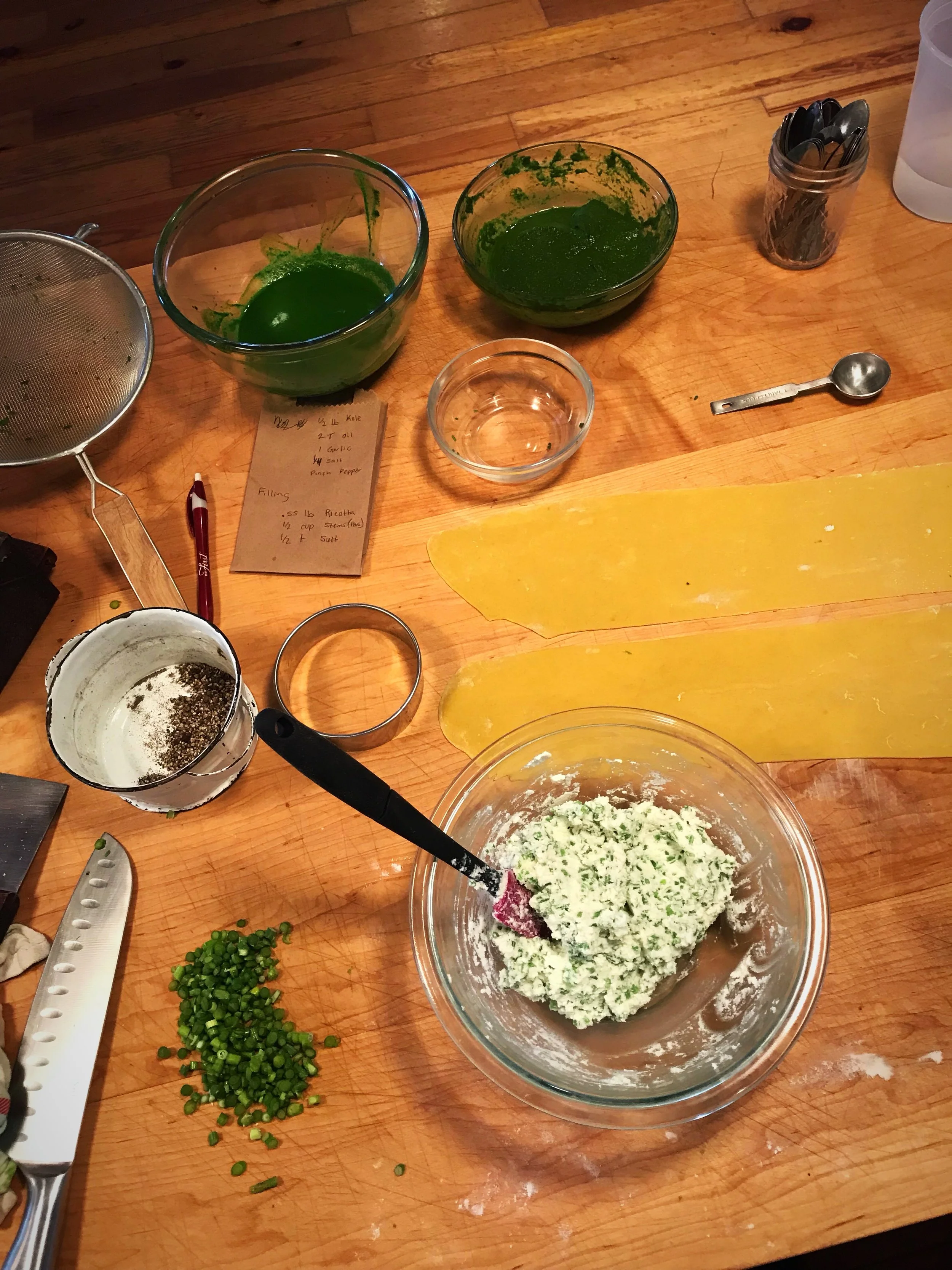 Writing Recipes: Farm to Table Dinners