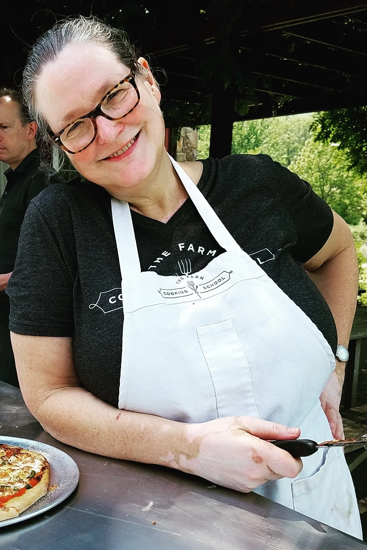 Segment 3: Seconds and Non (20:46) In our third segment, Chef Shelley gives listeners a quick lesson on a farmer’s seconds (and non-seconds). She takes what might not sell at market and makes Greenspacho with seconds ...and a Zucchini Carpaccio with some not-seconds.