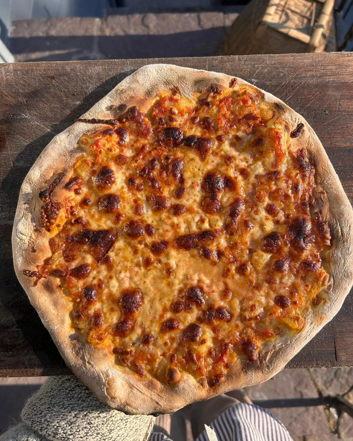 Wood Burning Pizza! Friday, August 21st - 11am