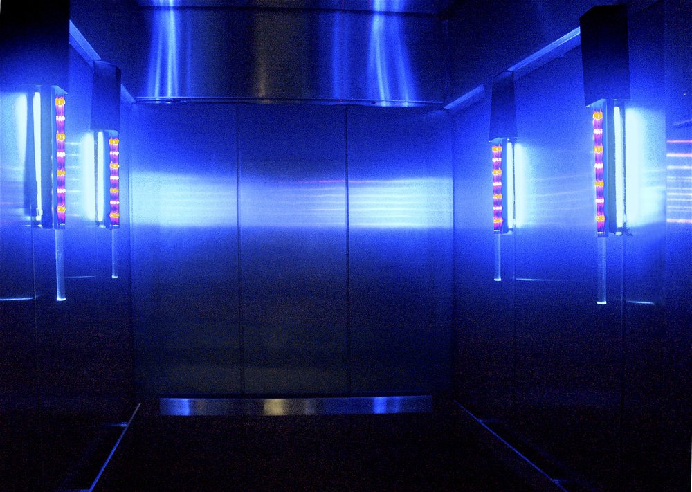 Luminous Layers Elevator Installations (2004)
