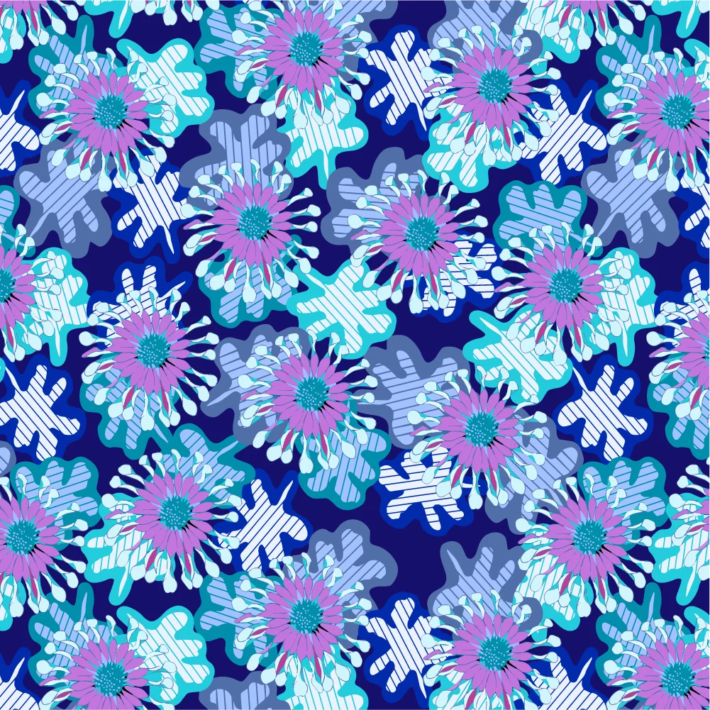 NEW - Swim wear inspired patterns available for license