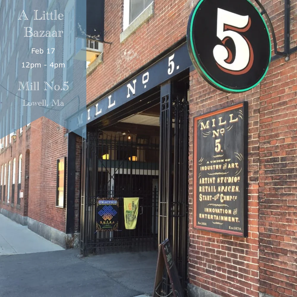 A Little Bazaar at Mill No.5 in Lowell, MA
