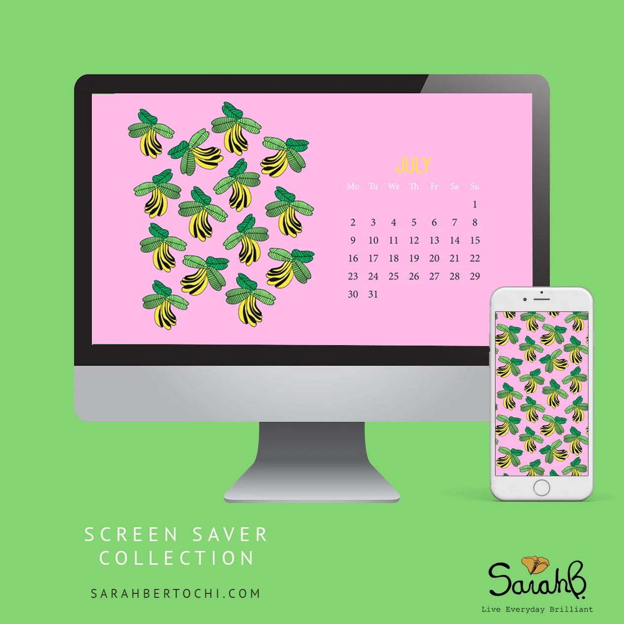 News - July Screen Saver Collection