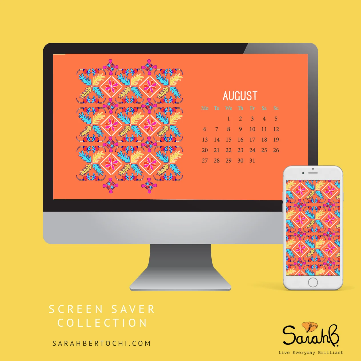 News - August Screen Saver Collection