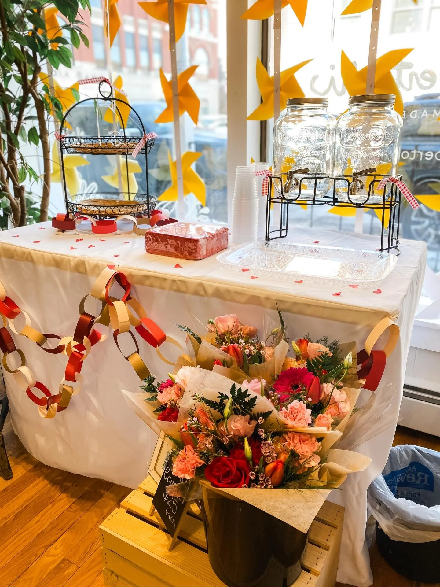 Consider this a short love note to you ❤️ 

The shop is getting ready to host our first event of the year! Tonight from 5pm - 8pm please join us for a low key evening of conversation and community. 

I&rsquo;ve always wished for my shop to become tha