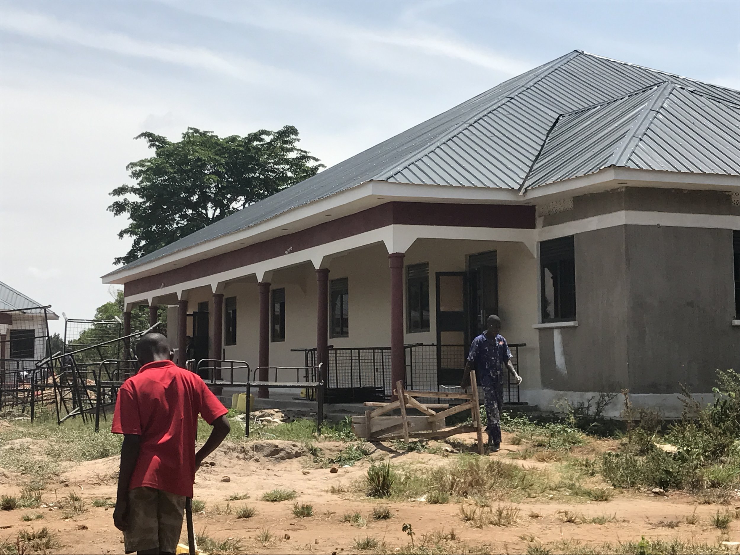 Children's Home Cottage, on moving day (still in progress)