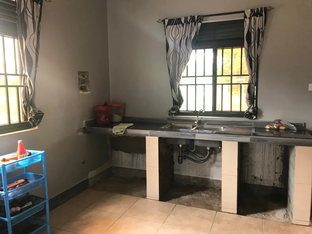 Kitchen (needing cabinets)