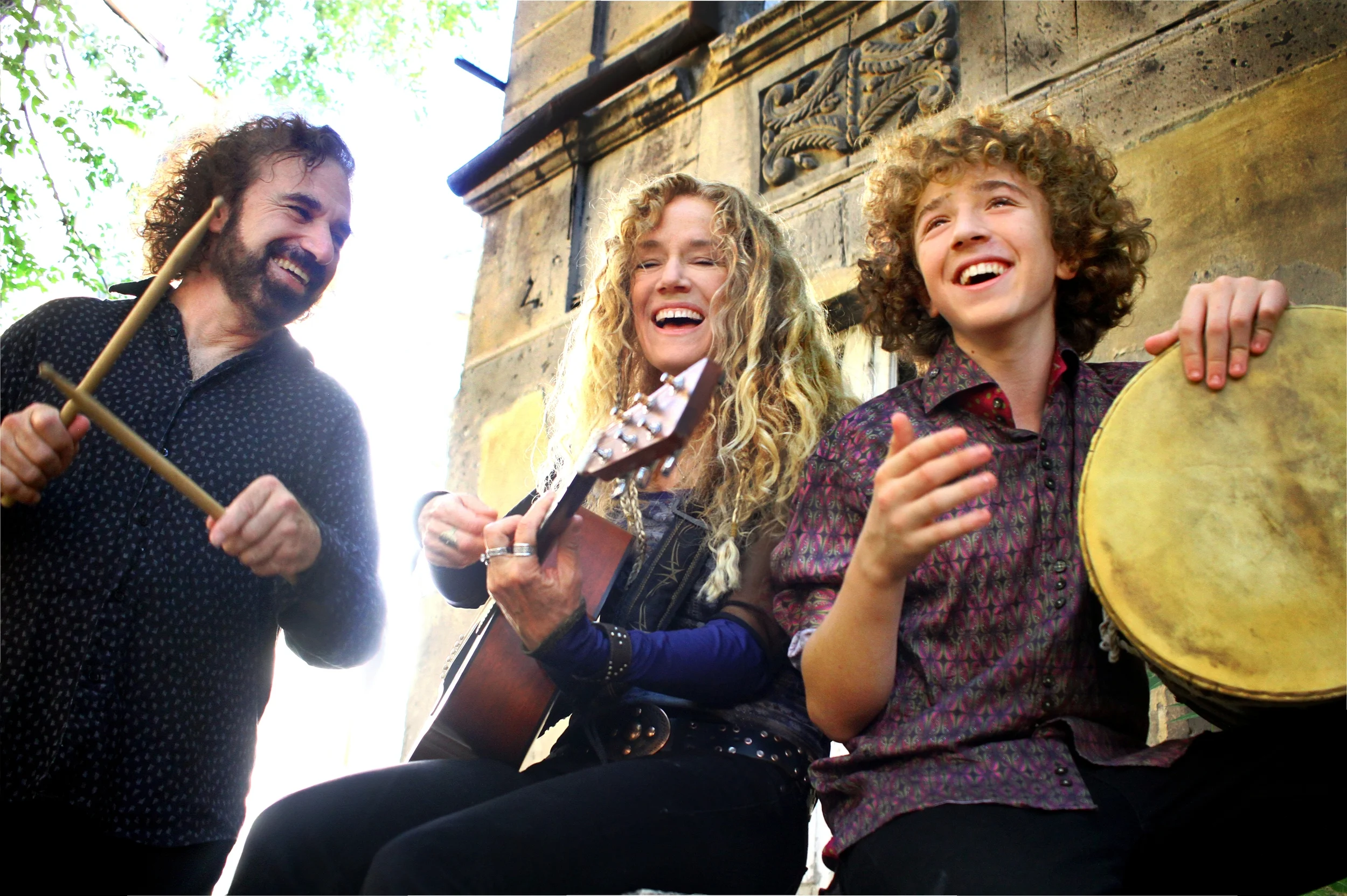 The Band: John Hodian, Bet Williams and Jack Hodian