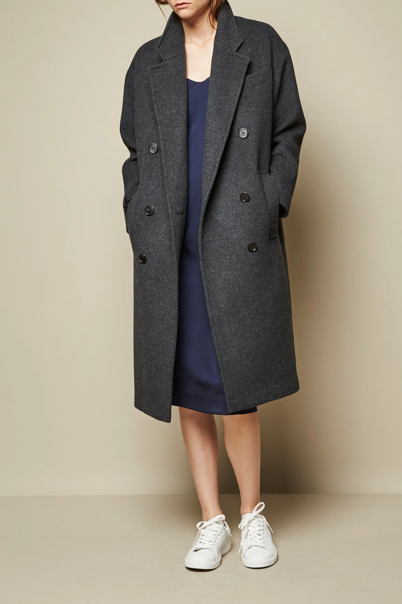 knee length wool coat
