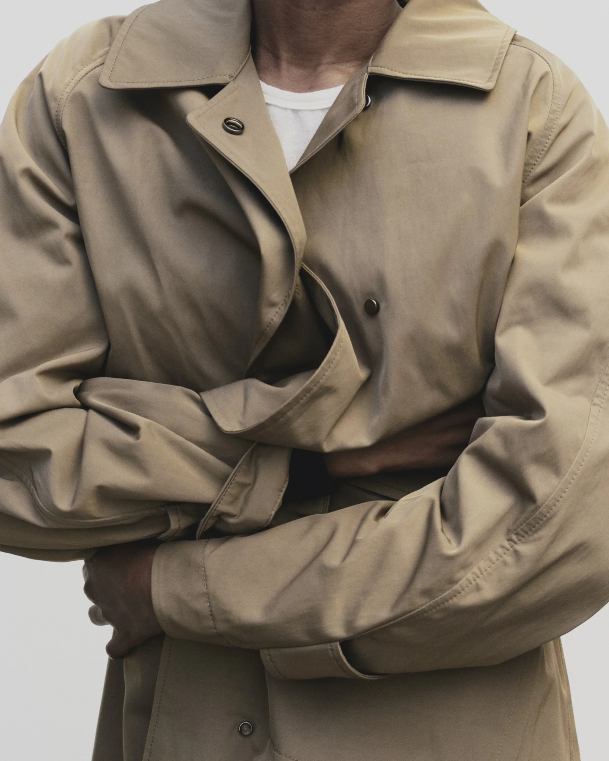 OVERSIZED TRENCH - KHAKI — MIJEONG PARK - LA based womenswear label