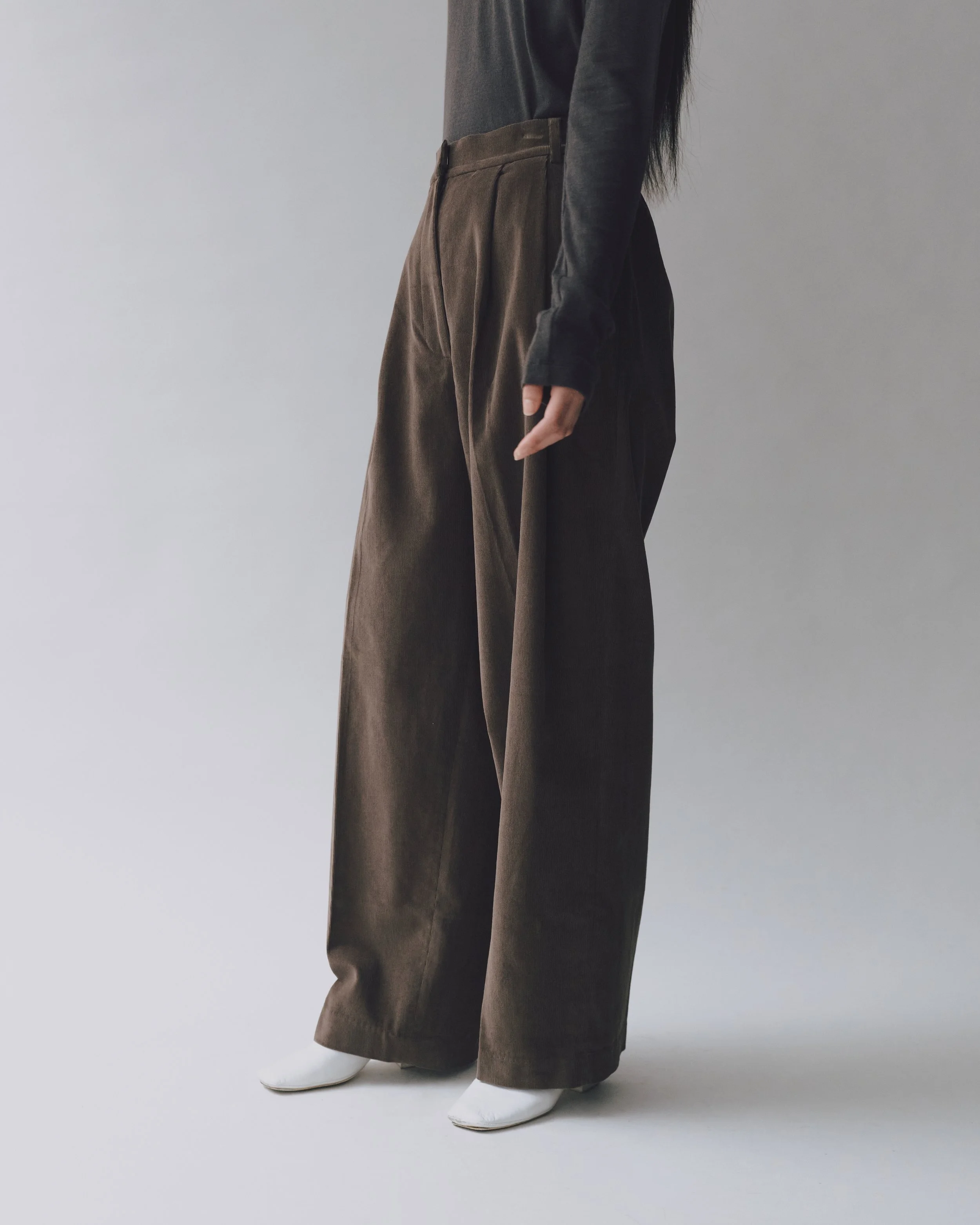 brown wide leg dress pants Women's Bronze Sequin Dress main image 1