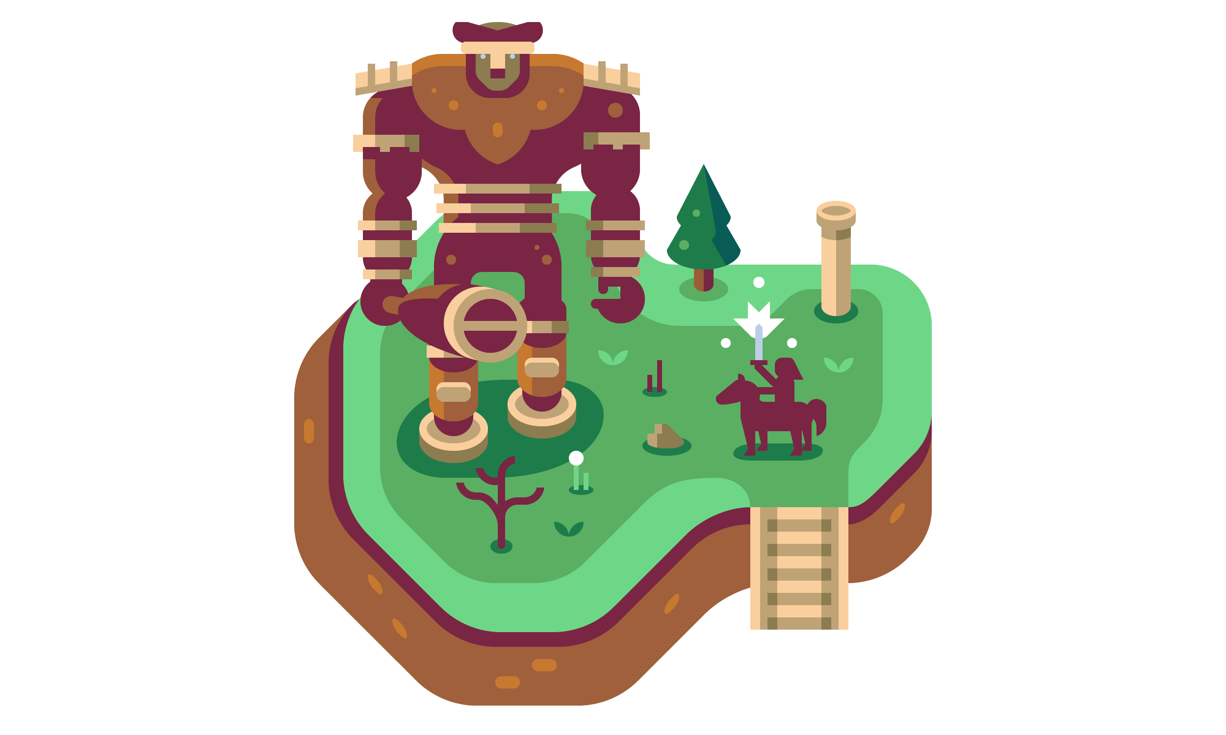 Discord Dioramas Matt Anderson Design Illustration