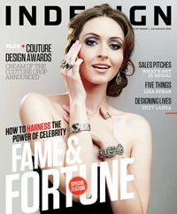 the final image for indesign magazine makeup by jen murphy